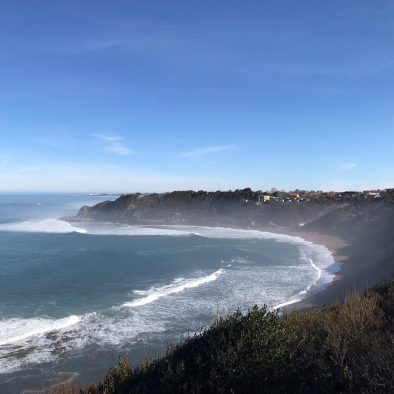 Vue de la Côte Basque, plage Pays Basque